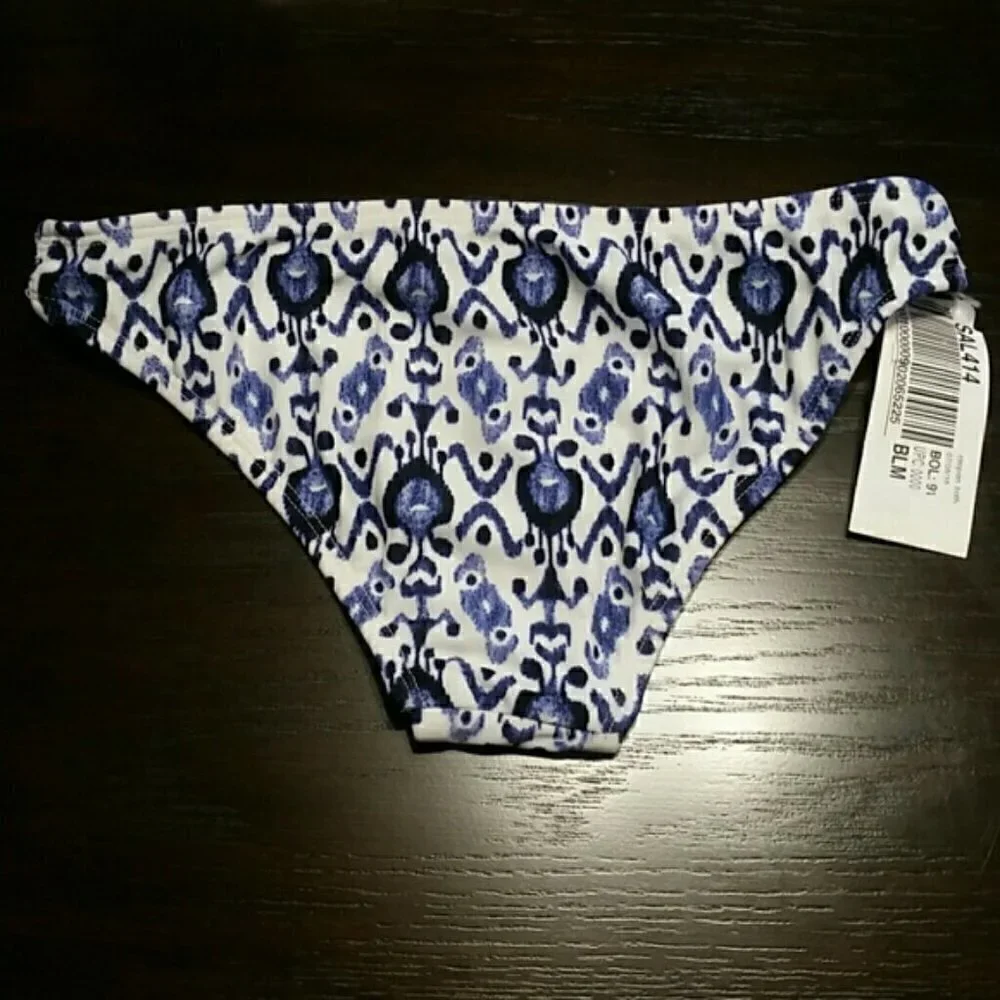 NWT SHOSHANNA IKAT CLASSIC BOTTOM SWIM